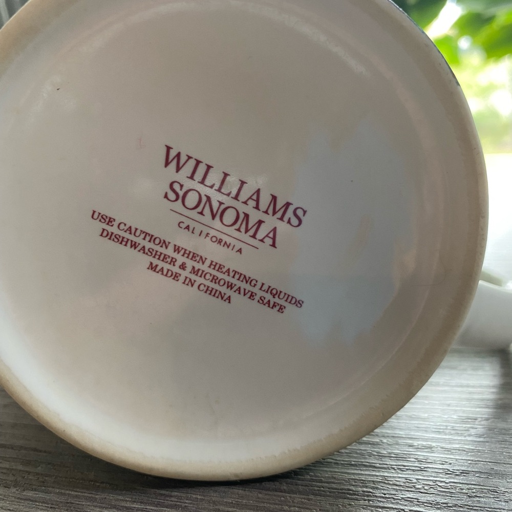 Vintage William Sonoma Coffee Cup - Picture 3 of 3